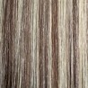 Extensions à  clips 70g 8b-613 Chatain meché Blond platine